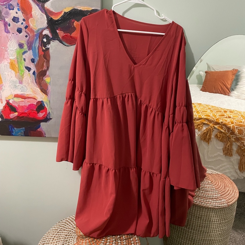 Beautiful Tiered Dress from Shein